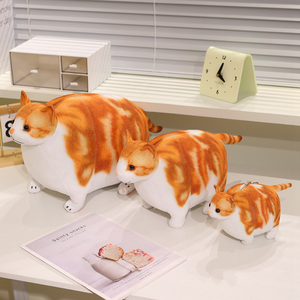 Nouvelle Peluche Mignonne Chat de Dessin Animé, Poupée <span class=keywords><strong>Dodo</strong></span> Mignonne, Compagnon Apaisant pour Enfants, Cadeau de Fête - Product Image 1