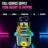 Machine d'arcade de tir à deux pistolets à monnayeur avec écran LCD pour divertissement intérieur des enfants – Simulateur de haute qualité pour deux joueurs