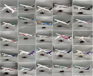 Nouveaux jouets en métal moulé sous pression avec lumières <span class=keywords><strong>LED</strong></span> clignotantes, avion Boeing B737 B747 B777 B787 à grande échelle de 47 cm avec roues - Product Image 6