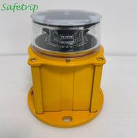 Venta Directa de Fábrica, Baliza LED Portátil Recargable de Larga Duración para Heliportos, 30W 2500cd, Color Blanco, para Proyectos de Heliportos