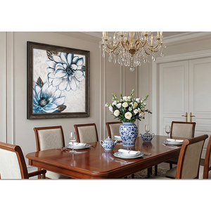 3D Oil Painting Handmade White Textured Flower Abstract <b>Canvas</b> Wall Art Original Heavy Texture Picture 60x90cm Non <b>Framed</b> - Product Image 6