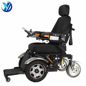Fauteuil roulant électrique à commande à distance avec excellent amortissement des chocs, inclinable et avec rehausseur de jambe, idéal pour les longs trajets - Product Image 3
