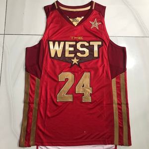 A buon mercato all'ingrosso una stessa maglia da basket No. 24 Bryant, estate all'aperto A secco rapido sport Fitness che corre maglia da uomo - Product Image 2