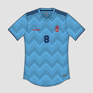 Uniformes de Fútbol Sublimados, Conjuntos Personalizados con el Nombre del Jugador, Camisetas de Fútbol para Equipos Escolares, Conjunto de Camiseta de Fútbol en Blanco - Product Image 1