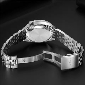 Reloj CADISEN 8230 <span class=keywords><strong>GMT</strong></span> para Hombre Automático Mecánico de Pulsera Luminoso Azul 100m Impermeable Relojes de Buceo para Hombre Reloj Hombre - Product Image 6