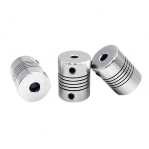 Accouplement flexible en alliage d'aluminium JRL OEM pour moteur d'imprimante 3D (structure mâchoire/araignée) – Garantie 3 ans - Product Image 2
