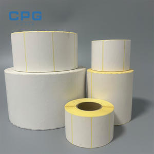 Wholesale BPA Free Blank Adhesive Direct Thermal Label Sticker 4x6 100x150 Thermal Shipping Address Barcode Label Roll - Product Image 1