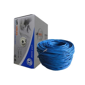 Cable Ethernet LAN Cat6 UTP para Exteriores de 305m/1000FT con Conductor Sólido 23AWG/24AWG CCA - Cable Personalizado para Empresas - Product Image 1