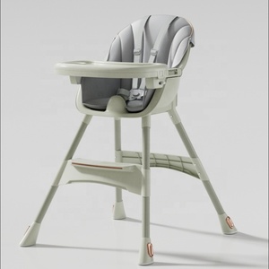 Seggiolone Pieghevole in Plastica Leggero e Portatile per Neonati - Sedia per l'Apprendimento e la Pappa per Uso Domestico e Commerciale - Product Image 3