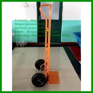 Carro de mano con plataforma de acero de alta calidad, precio barato, carro de herramientas de jardín, carro HT1805, carros de mano portátiles para transporte de compras - Product Image 4