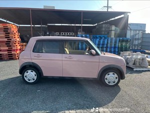 รถซูซูกิอัลโตมือสองผ้าไฮดรอลิกสีชมพูรถญี่ปุ่นมือสอง - Product Image 4