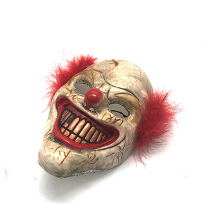 Máscara de <span class=keywords><strong>Halloween</strong></span> para Niños, Máscara de Payaso Vintage de Plástico, Máscara de Truco, Decoración para Fiesta de <span class=keywords><strong>Halloween</strong></span>, Suministros - Product Image 3