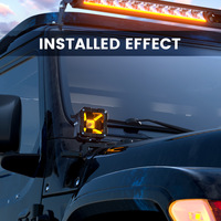 Feux de travail LED tout-terrain 20W, 3 pouces, 9-36V DC, IP68, pour camion, tracteur, 4x4, ATV, UTV, SUV, pare-chocs, toit, 12V, 24V