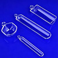 Plaques en verre de quartz personnalisées pour laboratoire de semi-conducteurs, composants en silice fondue résistants à la chaleur, fourniture directe d'usine