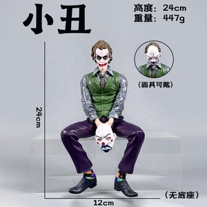 Marvel Suicide Team hoodie Car Roof Exterior ORNAMENT Clown Heath sổ cái cơ sở búp bê DVI đồ trang trí rồng phụ kiện ngoại thất - Product Image 3