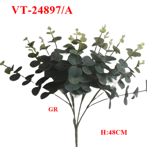 ผ้าไหมเทียม/ผ้า/ผ้า/ผ้า/ใบยูคาลิปตัสโพลีเอสเตอร์/สีเขียว/ใบ bushX16ใหม่ล่าสุด2025 - Product Image 2