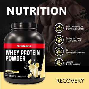 LUVVITA Proteine del Siero di Latte Biologiche Naturali Personalizzate all'Ingrosso, Integratore Energetico ad Alto Contenuto Proteico per la Salute Muscolare di Uomini e Donne - Product Image 3