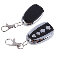 Télécommande universelle de garage, duplicateur de code à code tournant, métal, 4 boutons