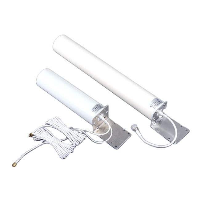 Long Range Antenne Wifi For Hotspot 50km 360 Cylinder Antenna For Router With External 4g Antenna Amplifier