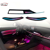 Éclairage d'ambiance pour BMW F36 Série 3 Série 4 F30 F34 3GT Auto 64 couleurs, accessoires décoratifs dynamiques pour l'intérieur de la voiture