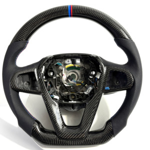 Volante de Fibra de Carbono para BMW G02 G05 G06 G09 G11 G12 G15 G20 G22 G28 G29 G30 G38 G80 G82 F40 <span class=keywords><strong>F90</strong></span>, Accesorios para Automóviles - Product Image 1