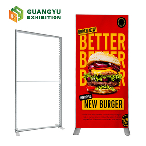 Tùy chỉnh nhôm Modular không khung LED hộp đèn vải 10x10 triển lãm thương mại gian hàng LED Backdrop triển lãm hộp đèn hiển thị gian hàng - Product Image 1