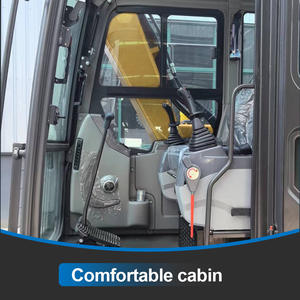 Excavatrice sur chenilles hydraulique de 6 tonnes et 8 tonnes avec godet en alliage, véhicule d'ingénierie et roulement pivotant - Product Image 2