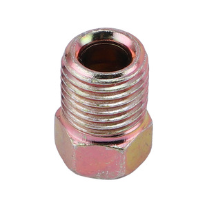 ขั้วต่อไฮดรอลิก น็อตหกเหลี่ยม M10x1.5 DIN6921 เกรด A 8.8 ความแข็งแรงสำหรับการผลิตรถยนต์ เหล็กชุบป้องกันการคลายตัว - Product Image 1