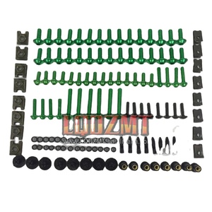 Kit completo de tornillos de carenado de 268PS para <span class=keywords><strong>KAWASAKI</strong></span> <span class=keywords><strong>NINJA</strong></span> KZ1000 Z1000 Z <span class=keywords><strong>1000</strong></span> 06 07 08 09 <span class=keywords><strong>2006</strong></span> 2007 2008 2009 tornillos de cuerpo tuercas - Product Image 1