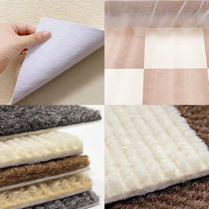 Benutzer definierte LOW MOQ Adhesive Backing Hunde matte 30x30cm Katzenstreu Scratch <span class=keywords><strong>Mat</strong></span> Teppichs chutz Anti Slip für Haustiere - Product Image 3