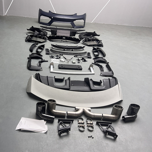 Kit de carrocería envolvente de 718, Material PP, ventilación de parachoques delantero, difusor trasero, alerón, garganta trasera para Porsche 718 982 Cayman Boxster - Product Image 2