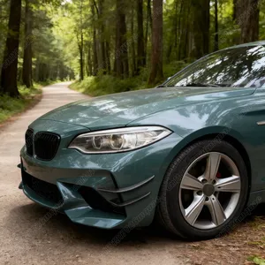 สำหรับรถยนต์ BMW ซีรีส์ 2 M2 F87 คูเป้ 2 ประตู ปี 2016 2017 2018 2019 2020 2021 ชุดแต่งกรอบช่องลมด้านข้างกันชนหน้า - Product Image 5