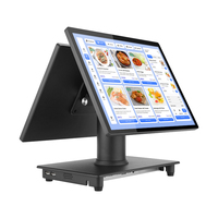 POS-система A300 с регулируемым экраном для покупателя, кассовый аппарат с гарантией 3 года