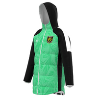 Design coupe-vent et chaud en hiver Manteau bouffant en duvet épais de haute qualité