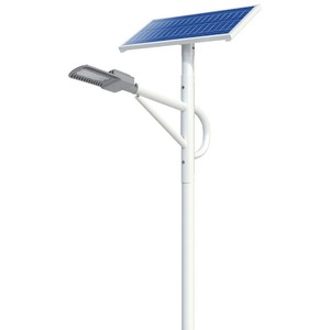Solar Street <b>Light</b> Complete Set <b>Led</b> <b>Light</b> Source Mono Si 5 Year Warranty Outdoor Municipal Engineering Use - Product Image 1