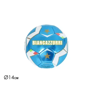 Ballon de football Biancazzurri, diamètre 14 cm, ballon de football jouet - Product Image 1
