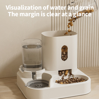 Mangeoire automatique pour chat facile à nettoyer de haute qualité et distributeur d'eau bol pour chien fournitures universelles pour animaux de compagnie nourriture nouveaux produits croisés