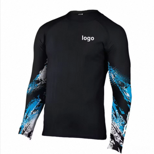 Prix de gros 2026 – Maillot de bain une pièce sur mesure pour homme, manches longues, respirant, séchage rapide, anti-UV - Product Image 1