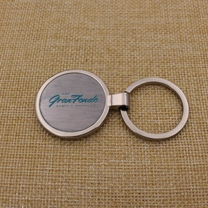 Llavero de Metal Clásico Personalizado, Económico, en Blanco, de Aleación de Zinc, con Logotipo Grabado con Láser - Product Image 5