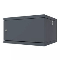 Armoire murale pour serveur réseau de 19 pouces, type fin, porte en métal massif, 19 pouces