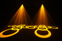 Polarlights 350W BWS 3-en-1 Lumière LED Asservie Haute Luminosité CMY+CTO Hybride Beam pour Scène, TV, Événements IP20