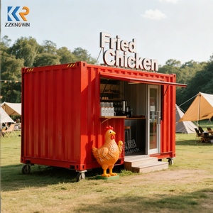 Restaurante Prefabricado en Contenedor Marítimo en Venta, Unidad de Comedor Modular para Exteriores, Tienda de Comida Rápida Llave en Mano, <span class=keywords><strong>Europa</strong></span> - Product Image 4