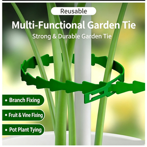 Ataduras de Plástico Flexibles Ajustables de 40 cm para Plantas, Cuerda de Soporte para Plantas Trepadoras, Jardinería - Product Image 4
