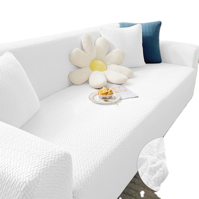 Эластичный толстый жаккардовый чехол для дивана