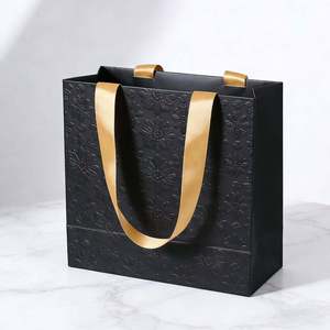 Custom Logo Kraft Paper Shopping Bags with Handles Eco-Friendly Durable for Retail Grocery <b>Takeaway</b> - Product Image 5