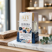 Boîte d'emballage en papier imprimé couleur personnalisée XJY pour parfum avec impression offset et laminage brillant