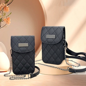 Boshiho - Bolso Bandolera Mini de Cuero Genuino con Diseño de Rombo, Estilo Moderno, Precio Razonable, para Sublimación - Product Image 2