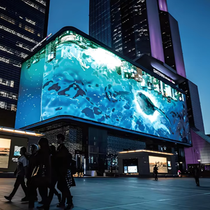 Giá tốt nhất ngoài trời lớn quảng cáo biển quảng cáo Màn hình LED P4 IP65 không thấm nước hoạt hình <span class=keywords><strong>Video</strong></span> tường hiển thị cho trung tâm mua sắm - Product Image 3