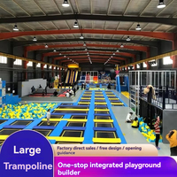Chine 500 m² enfants aire de jeux intérieur jeux de parc pour enfants Commercial doux aire de jeux équipement enfant en bas âge Softplay Fabricants