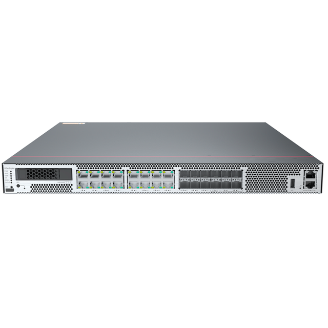 USG6615E 02352RQL Security Firewall 16-Core 28-Port 10GE SFP+ 6x SFP 16x GE AI-Powered IPS VPN 1U Rack for Enterprise